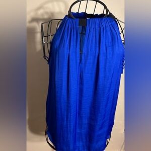 size small blue black  blouse shirt tank top